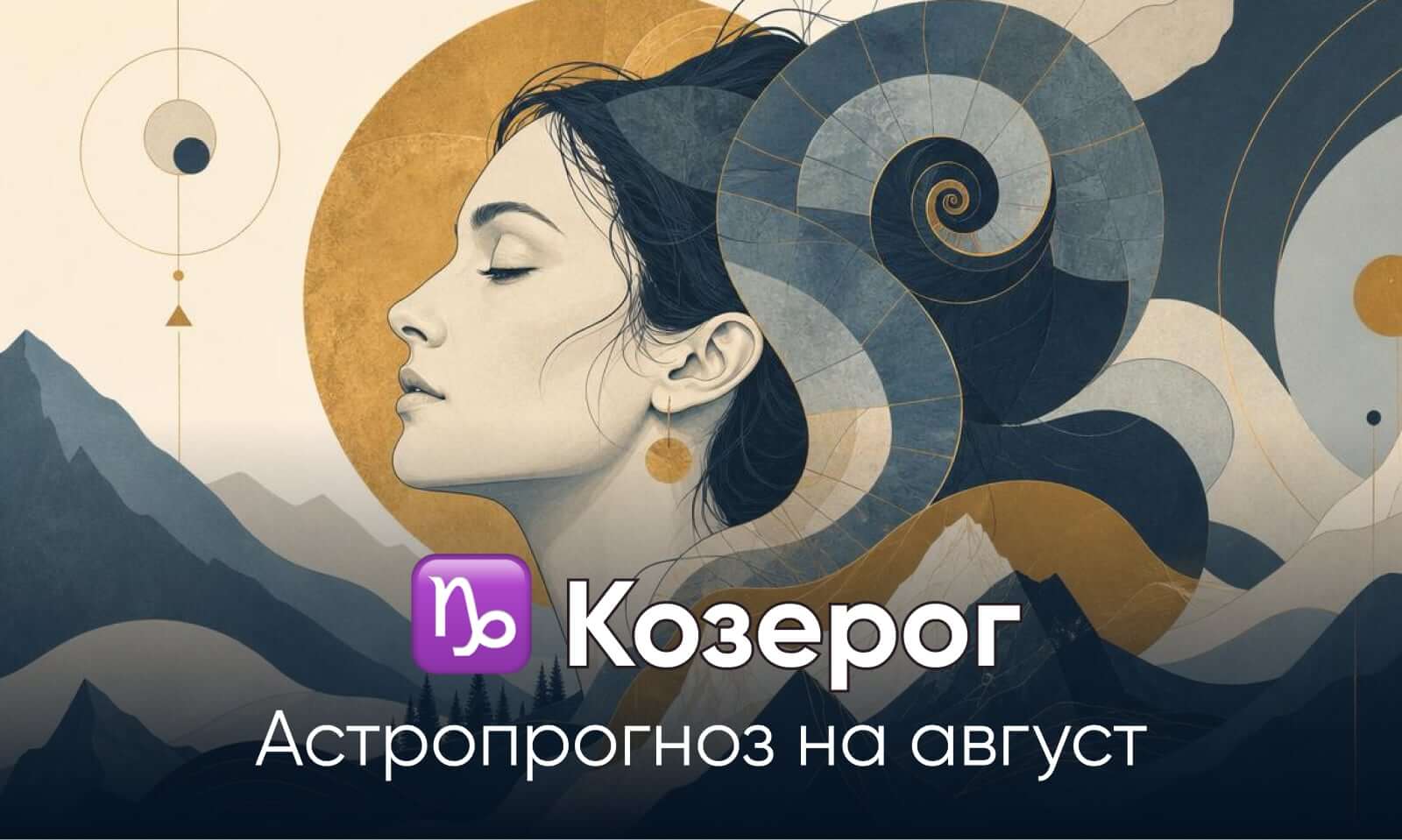Гороскоп на август 2026 для Козерогов