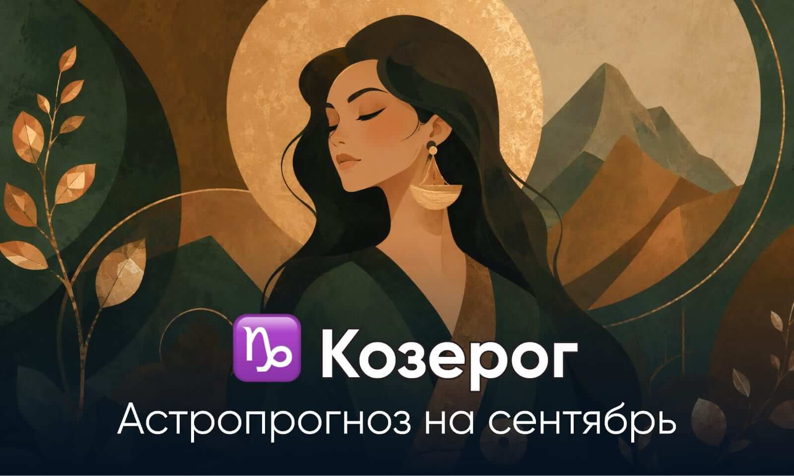 Гороскоп для Козерога на сентябрь 2026