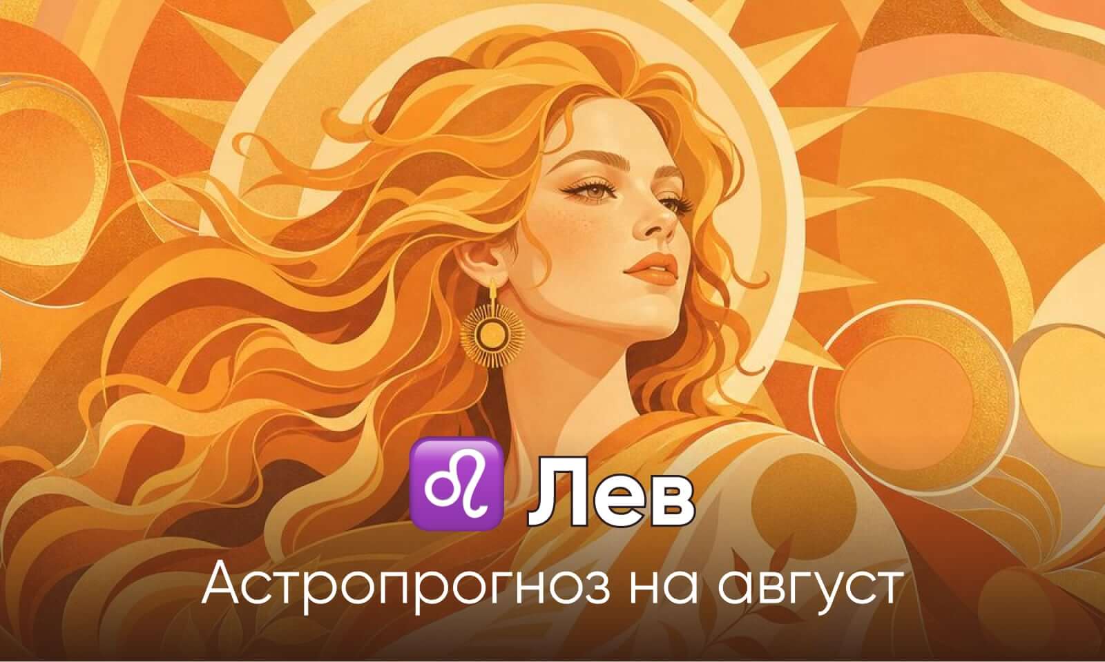 Гороскоп для Льва на август 2026