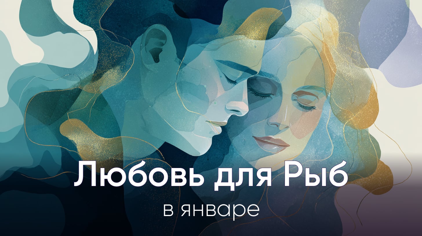 Любовный гороскоп на январь 2026 для Рыб