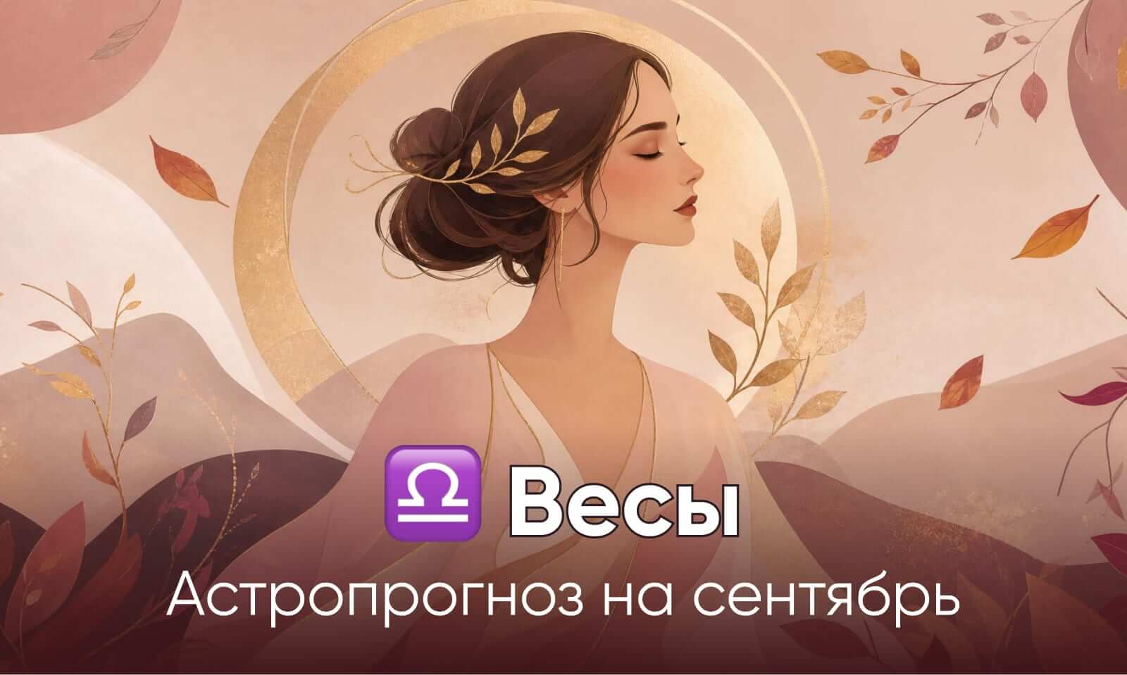 Гороскоп для Весов на сентябрь 2026