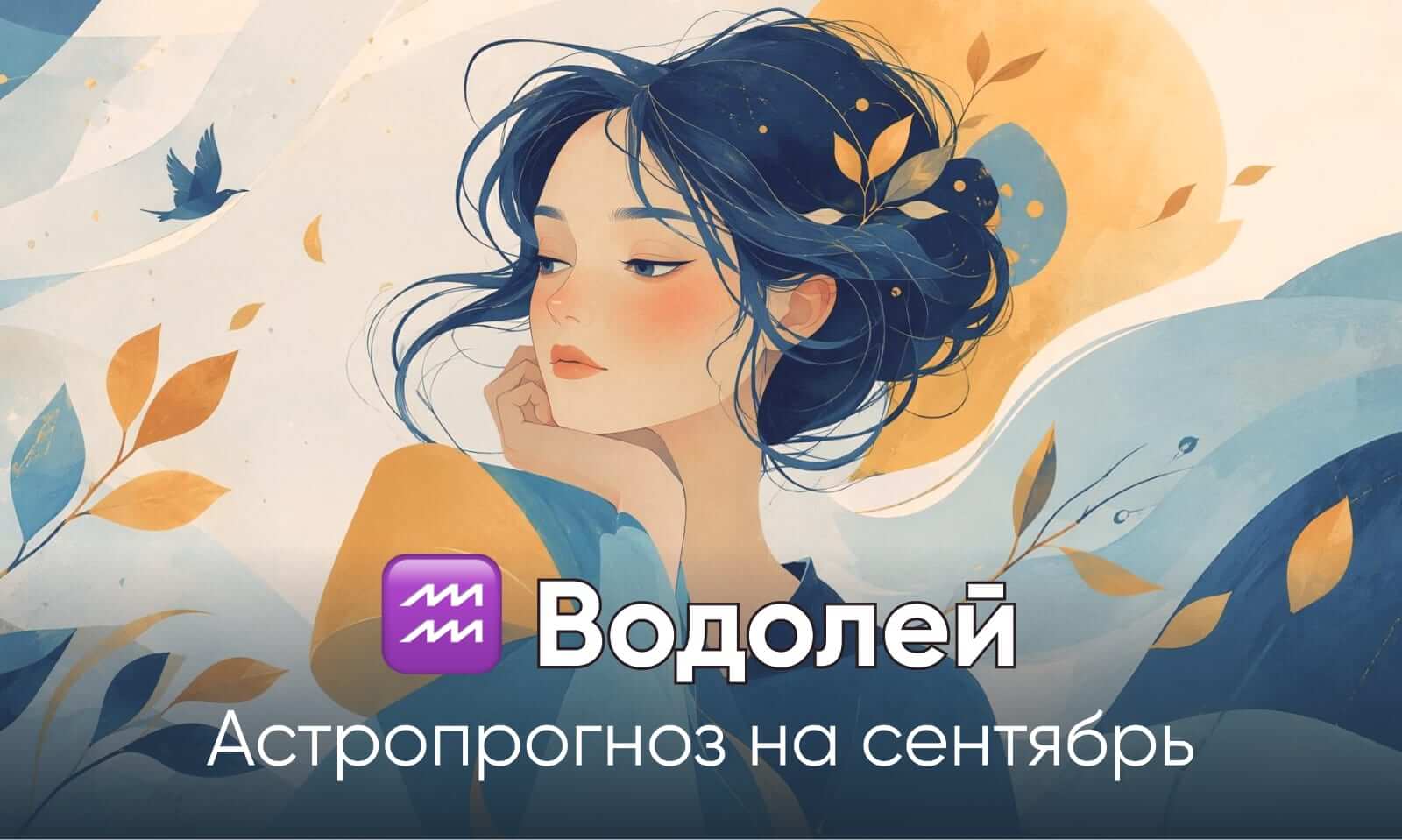 Гороскоп для Водолея на сентябрь 2026