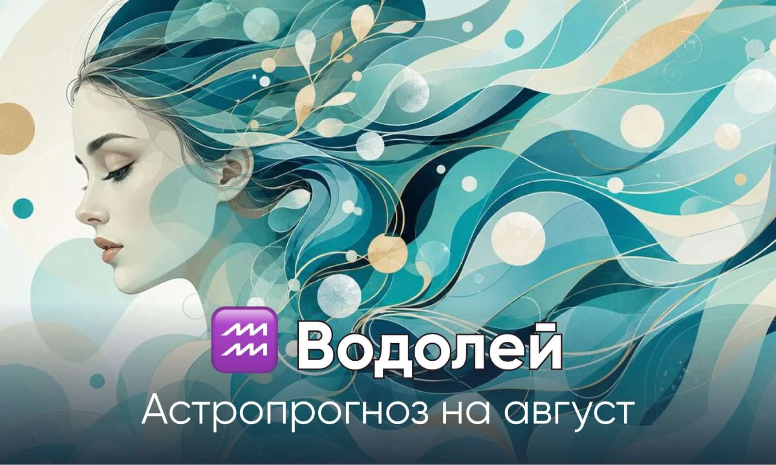 Гороскоп на август 2026 для Водолеев